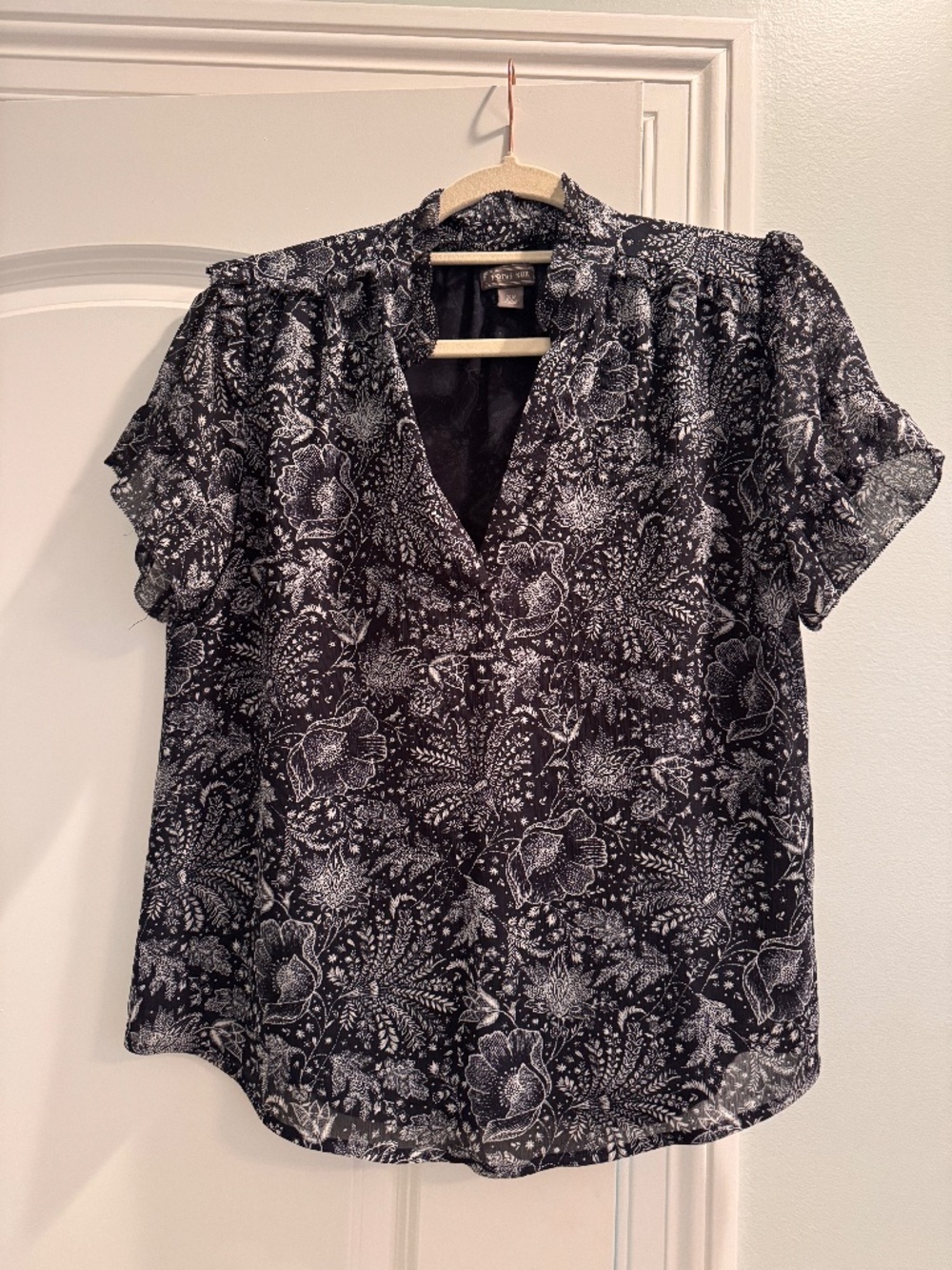 Jcrew crepe blouse